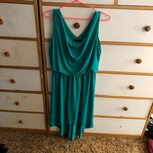 Valerie Bertinelli High Low Green Dress Sz 10